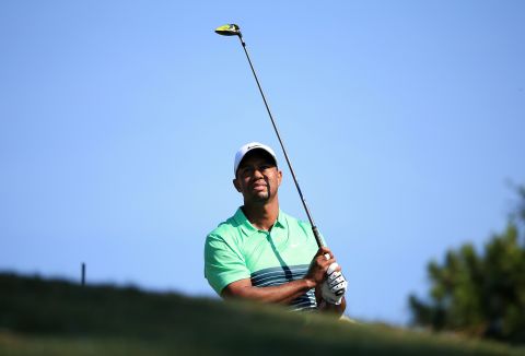 Woods did regain some composure, carding a birdie at the par-five 11th and not dropping a shot for the rest of his round. 