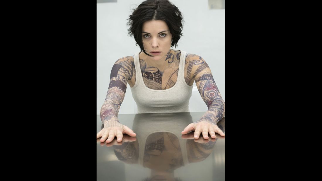 Jaimie Alexander is the completely unknown, tattooed Jane Doe on NBC's mystery series "Blindspot."