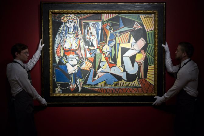 Picasso's "<a target="_blank">Les femmes d'Alger (Version 'O')</a>" went under the hammer Monday, May 11, at Christie's in New York. The Picasso sold for a record $179,365,000.