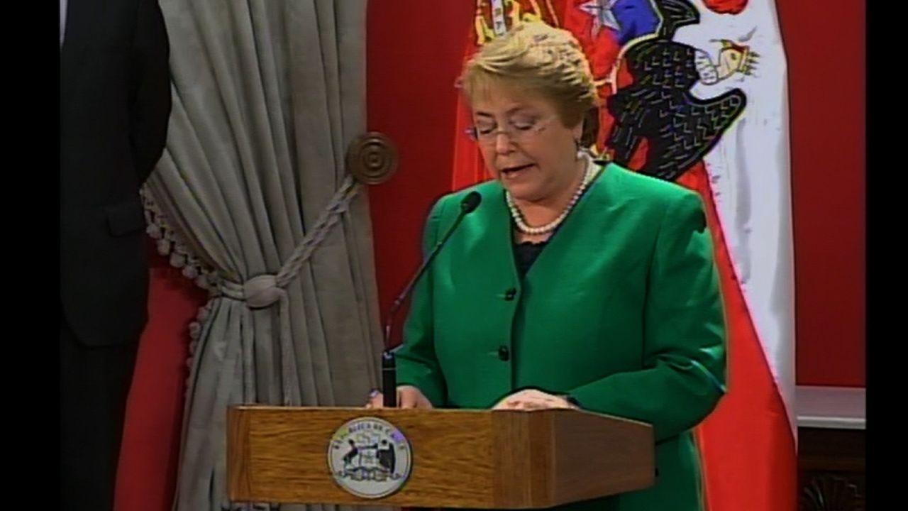 CNNE michelle bachelet announces new cabinet