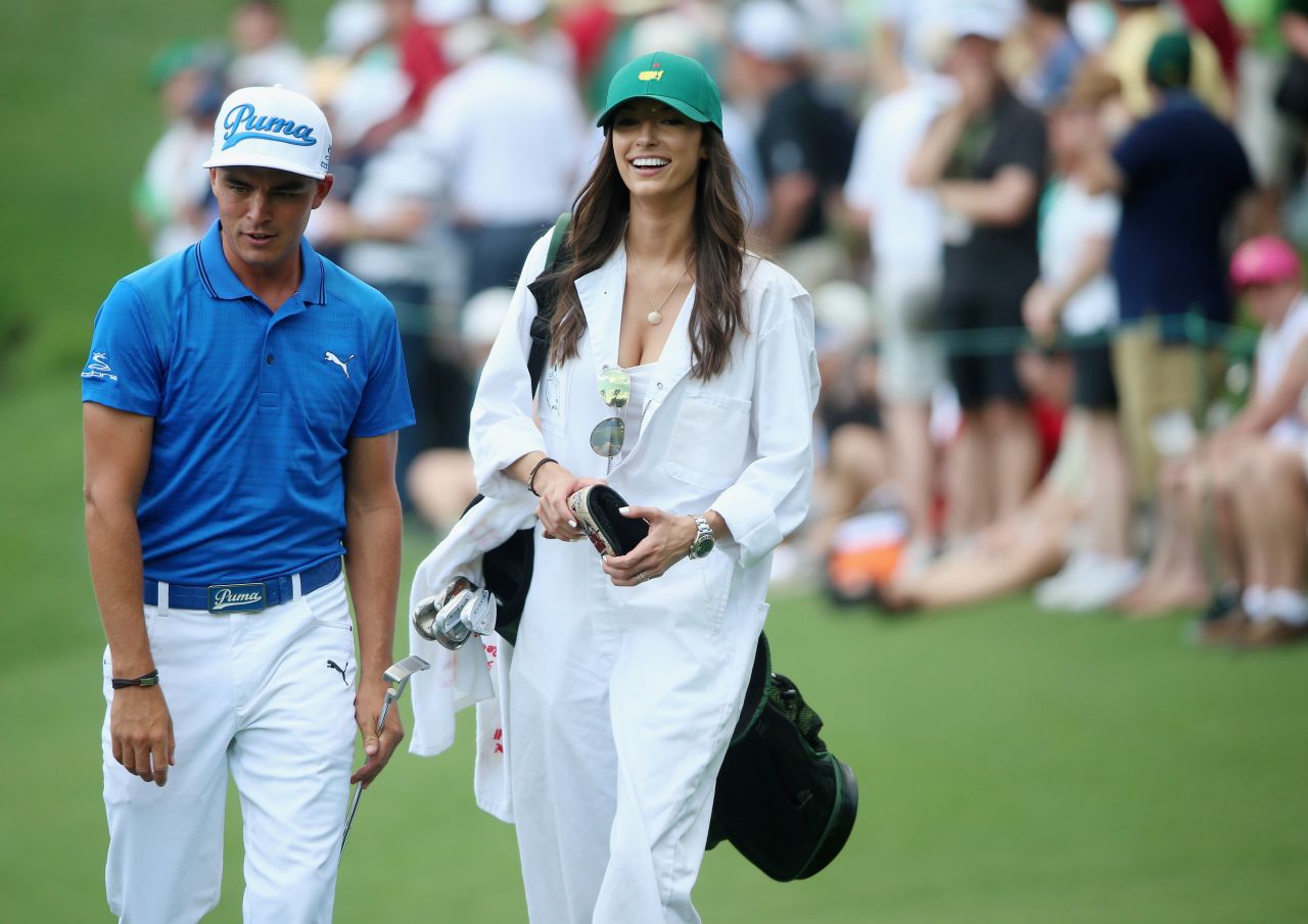 Fowler and Randock appeared together at the Par 3 event that precedes the Masters Tournament at Augusta National Golf Club earlier this year. 
