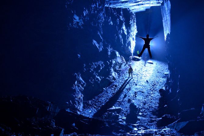 This new thrill ride from Go Below Underground Adventures sits in an abandoned slate mine 375 meters beneath the mountains of Wales' Snowdonia National Park. It became the deepest zip line in the world when it opened to the public last March. 