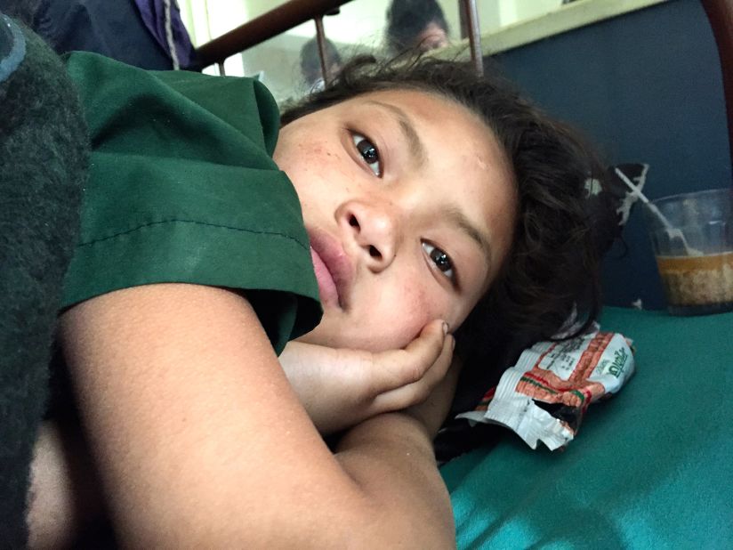 Maya Gurung is only 10 but savvy for her age. She knows life in her mountain village will be difficult now. Her left leg was crushed by a boulder during the April 25 earthquake that devastated much of Nepal.
