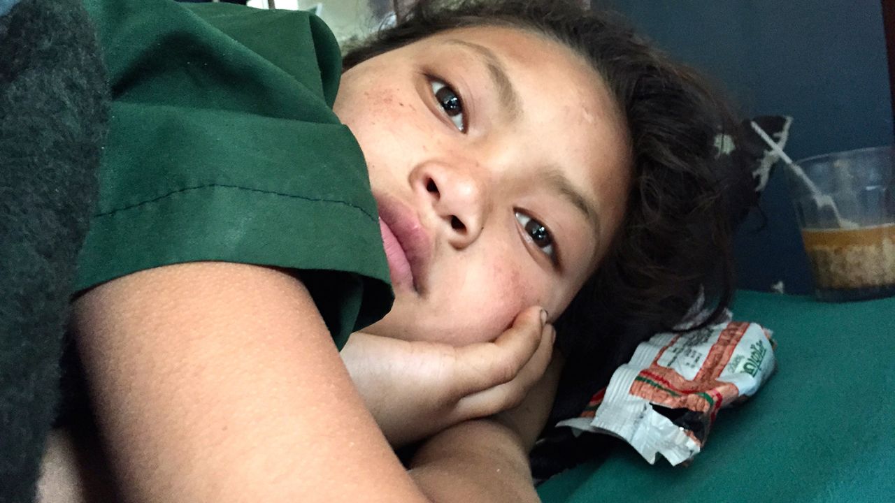 Maya is only 10 but savvy for her age. She knew her life would be difficult after the amputation.