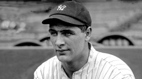 Lou Gehrig of the New York Yankees has become synonymous with amyotrophic laterals sclerosis (ALS), the a progressive neurodegenerative disease from which he suffered.