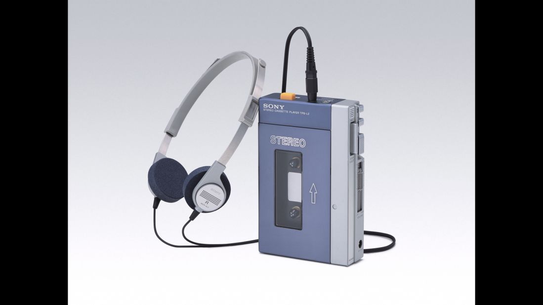 The sound barrier is broken once again in the '70s, but this time at walking speed. Sony introduces the Walkman, the first commercially successful "personal stereo." Its wearable design and lightweight headphones gave listeners the freedom to listen to music privately while out in public. The product was an instant hit. The Walkman was a mark of coolness among consumers, setting a standard for future generations of personal devices like the Apple iPod.