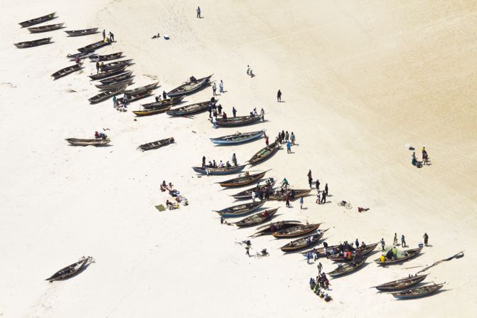 "It looks very romantic from our view, but the man in the dugout won't see the beauty. All he'll see is the hard reality of trying to fish every day and find food for his family," he adds.