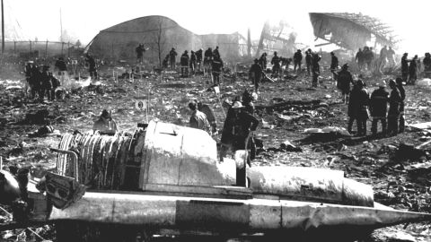 Only moments after takeoff, an engine separated from American Airlines Flight 191, causing the plane to crash in a field near Chicago's O'Hare International Airport on May 26, 1979. All 271 people on board the plane -- and two people on the ground -- were killed, making it the worst aviation accident ever on U.S. soil. 