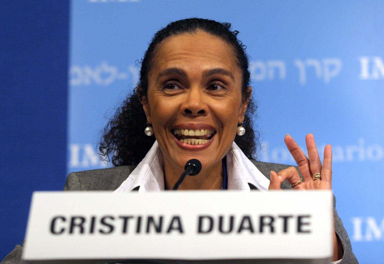 The only women in the race comes from Cape Verde. Cristina Duarte is currently minister of finance and planning and was previously vice-president and head of corporate & investment banking at Citibank in Angola.