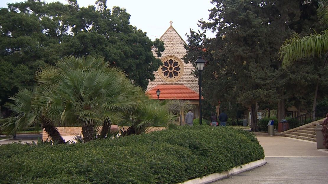 The American University of Beirut is a pocket of calm in the capital city.