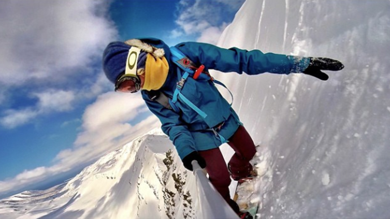 "We named this run SavGnar because it sounded Icelandic and because it was a bit savage and gnarly," snowboarder Gretchen Bleiler said in this <a href="https://instagram.com/p/2i8qjpRIYT/" target="_blank" target="_blank">Instagram selfie she posted from northern Iceland</a> on Monday, May 11.