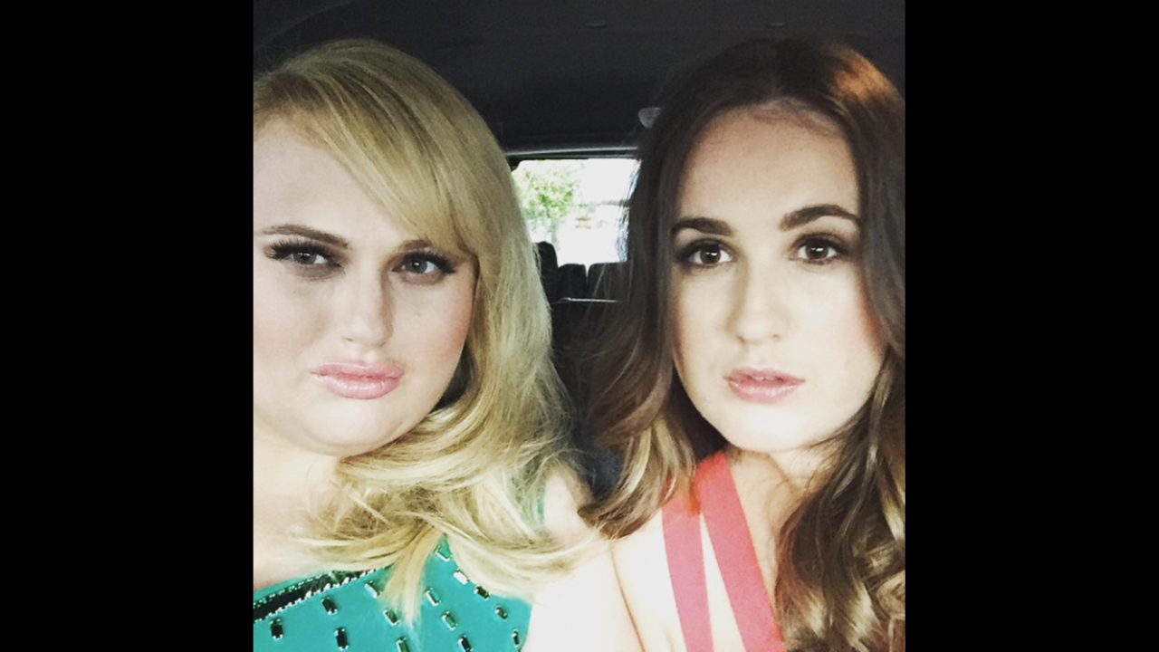 "My gorgeous sister Annachi was my date tonight," <a href="https://instagram.com/p/2dYcdqI9up/" target="_blank" target="_blank">said actress Rebel Wilson</a>, left, on Friday, May 9. "She came all the way from Australia x legend x."