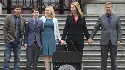 A politician's son mysteriously returns after he was believed to be missing on ABC's thriller "The Family."