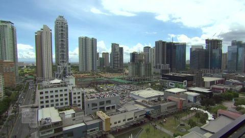 A view of Manila's budding skyline