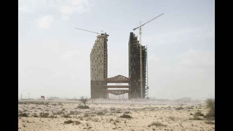 The DuBiotech construction site in Dubai.