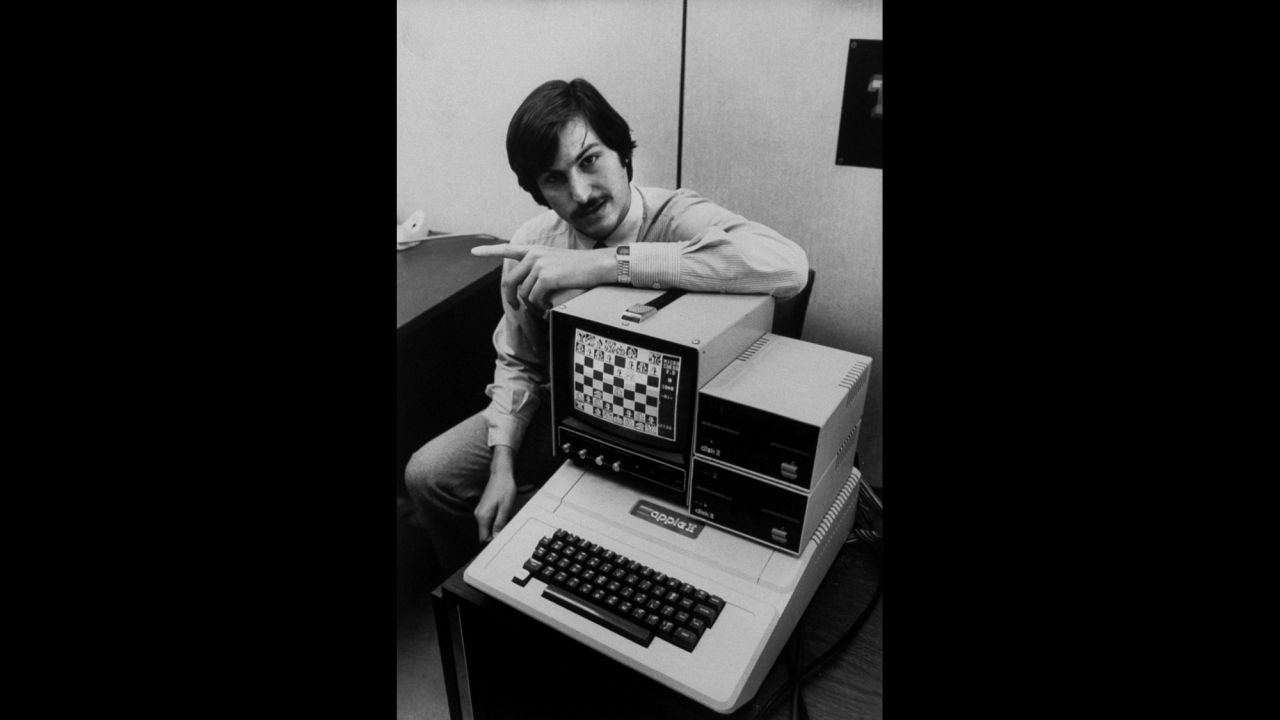 In 1977, Apple Computers introduced the Apple II, which became one the first successful home computers. Co-founders Steve Jobs, pictured here, and Steve Wozniak formed the Apple Computer Company in 1976. Along with Bill Gates' Microsoft, which was founded in 1975, Apple helped ignite the digital age we live in today.