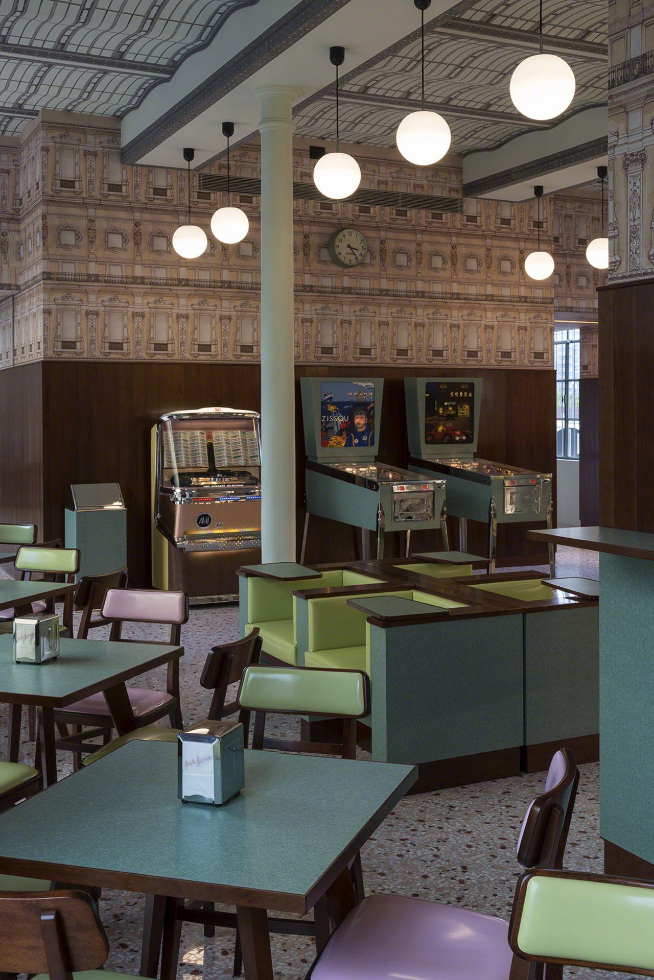 Welcome to Bar Luce, a Milan bar designed by director Wes Anderson.