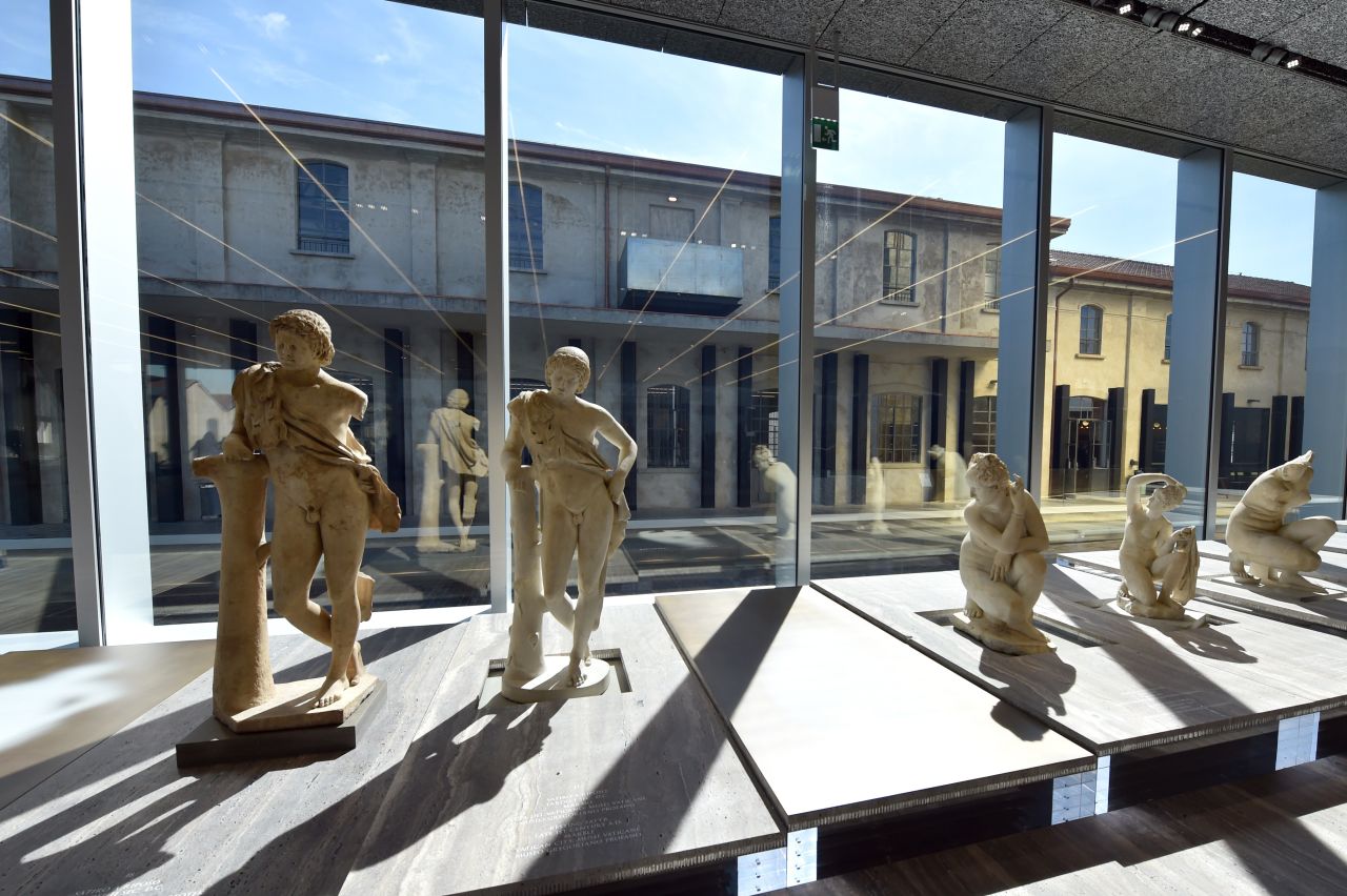 The inaugural programming includes Serial Classic, an exhibition of classical sculptures that looks at how the ancient Romans imitated Greek art. 