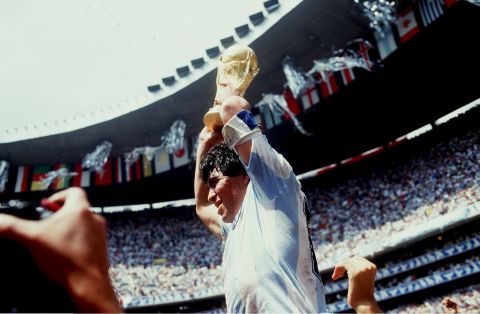 One of the world's greatest ever players, Diego Maradona led Argentina to victory in the 1986 World Cup final against West Germany in Mexico.