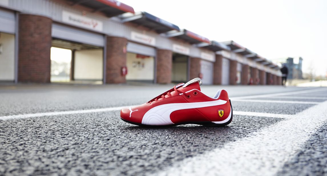 Puma estimates it provides 700 Mercedes and Ferrari staff with team kits, including shoes in team colors.