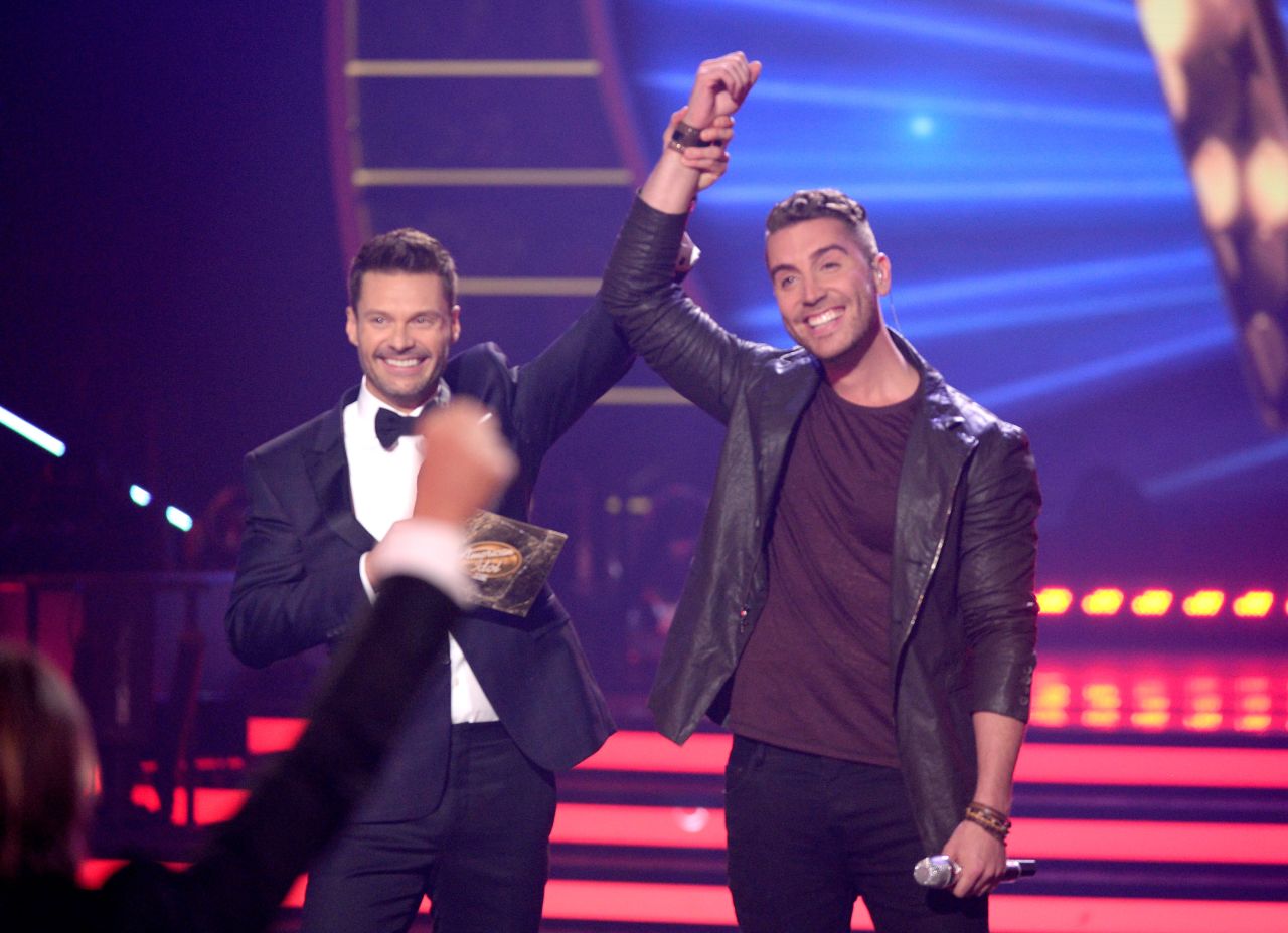 Seacrest, left, named Nick Fradiani the winner of season 14 of "American Idol" in May 2015. While his single "Beautiful Life" was <a href="http://fox13now.com/2015/05/14/american-idol-winner-fradiani-to-sing-official-song-for-fox-fifa-womens-world-cup/" target="_blank" target="_blank">the official theme for the seventh FIFA Women's World Cup</a>, his 2016 album "Hurricane" didn't generate much energy. He parted ways with his record label last year and is currently an indie artist. 