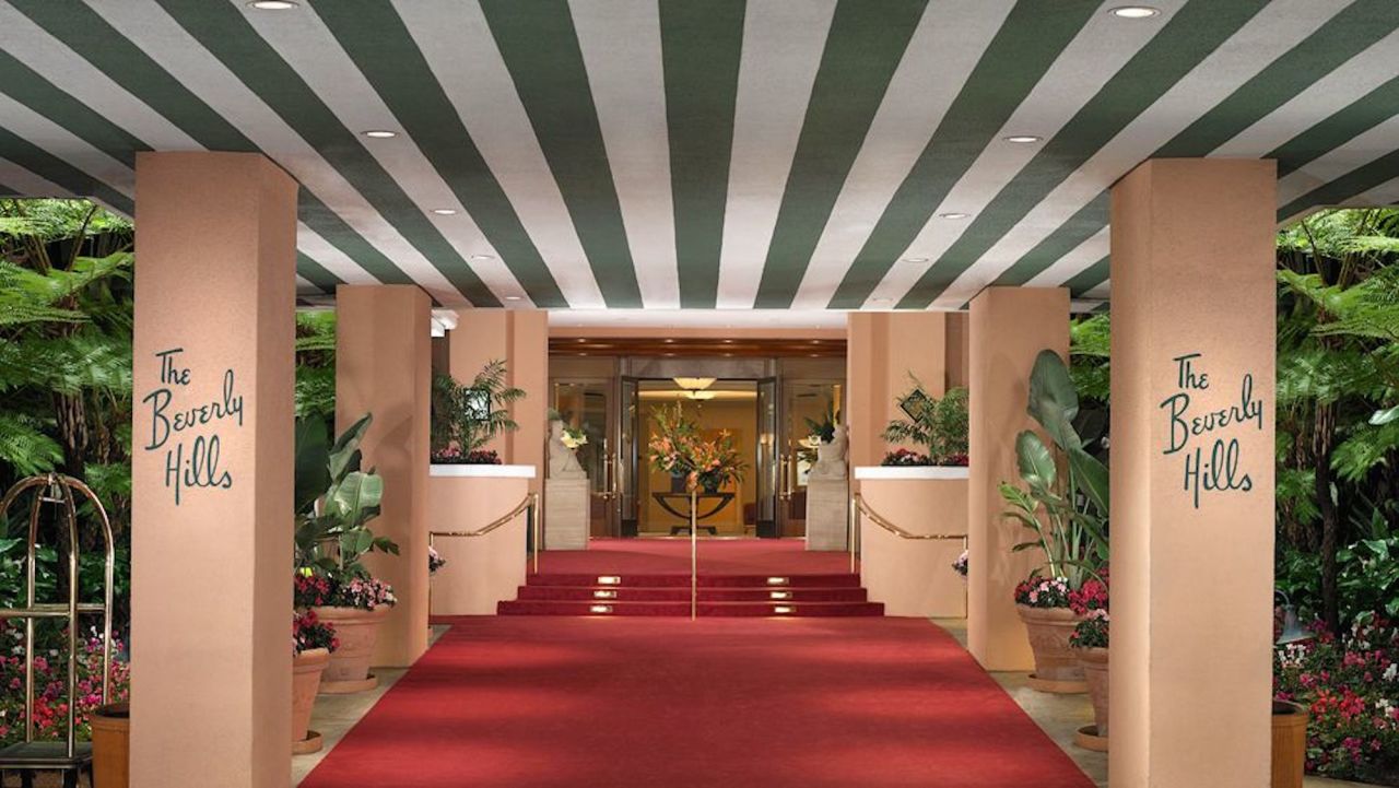 The Beverly Hills Hotel, built in 1912, is as glamorous as its A-list clientele. Guests have included Marilyn Monroe, John Wayne, Richard Burton and Elizabeth Taylor. 