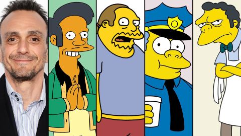 Where would "The Simpsons" be without Hank Azaria? The versatile voice actor does Apu, Comic Book Guy, Chief Wiggum and Moe -- as well as Dr. Nick, Snake Jailbird and the always entertaining Bumblebee Man.