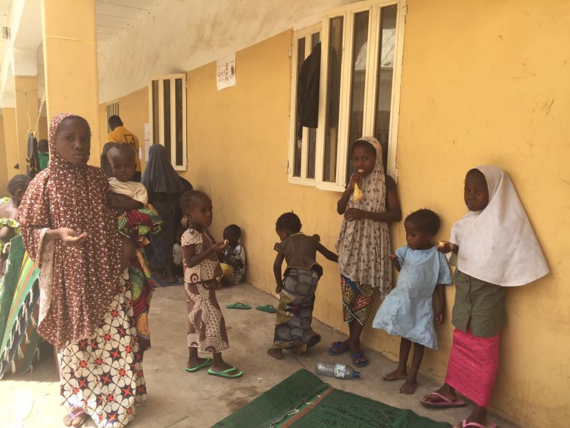 Over 200 women and children were rescued from the Sambisa Forest in April by the Nigerian army. They were being held by Boko Haram, an extremist militant group. <em>Photo by Ololade Danie/UNFPA.</em>