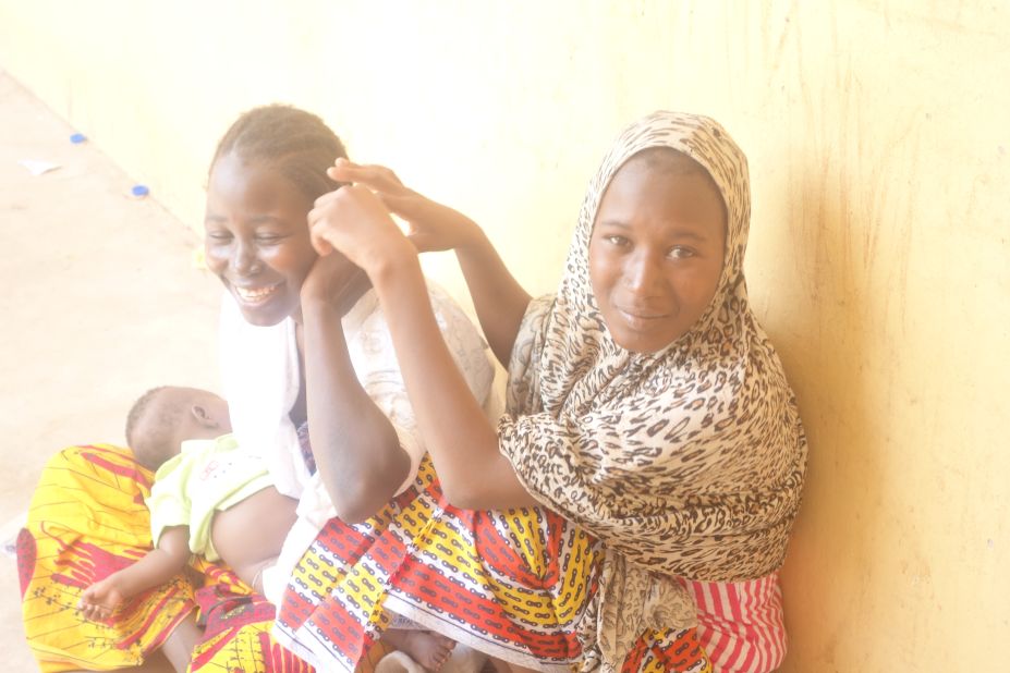 Rescued girls at the Malkohi Camp in Yola, Adamawa State. <em>Photo by Ololade Danie/UNFPA.</em>