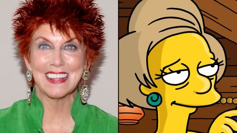 The late Marcia Wallace supplied the voice of Mrs. Edna Krabappel for many years. Her character, like those of the late Phil Hartman (Troy McClure, Lionel Hutz), was essentially retired upon her death.