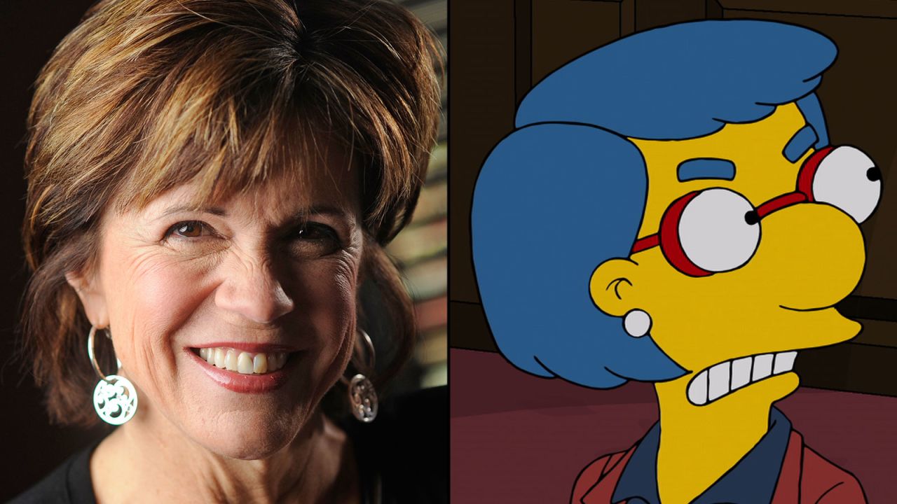 Maggie Roswell is the voice of Milhouse's mother, Luann, as well as such figures as Helen Lovejoy and the late Maude Flanders.