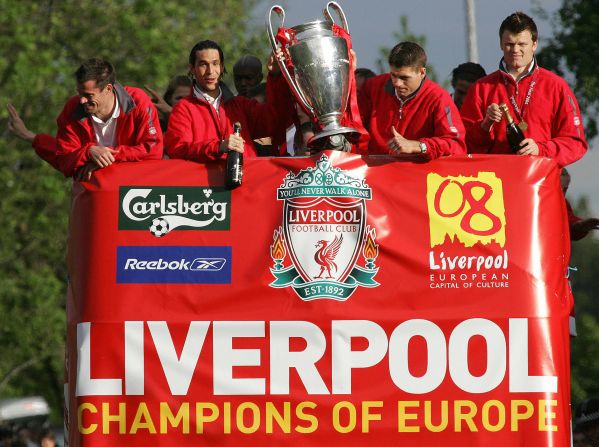 In the final -- dubbed "The Miracle in Instanbul" -- Liverpool came back from 3-0 down at halftime, against an AC Milan side containing the likes of Kaka, Andrea Pirlo and Andriy Shevchenko, to win on penalties. Gerrard described the win as "the greatest night of his life" and a few Liverpool fans would probably agree.