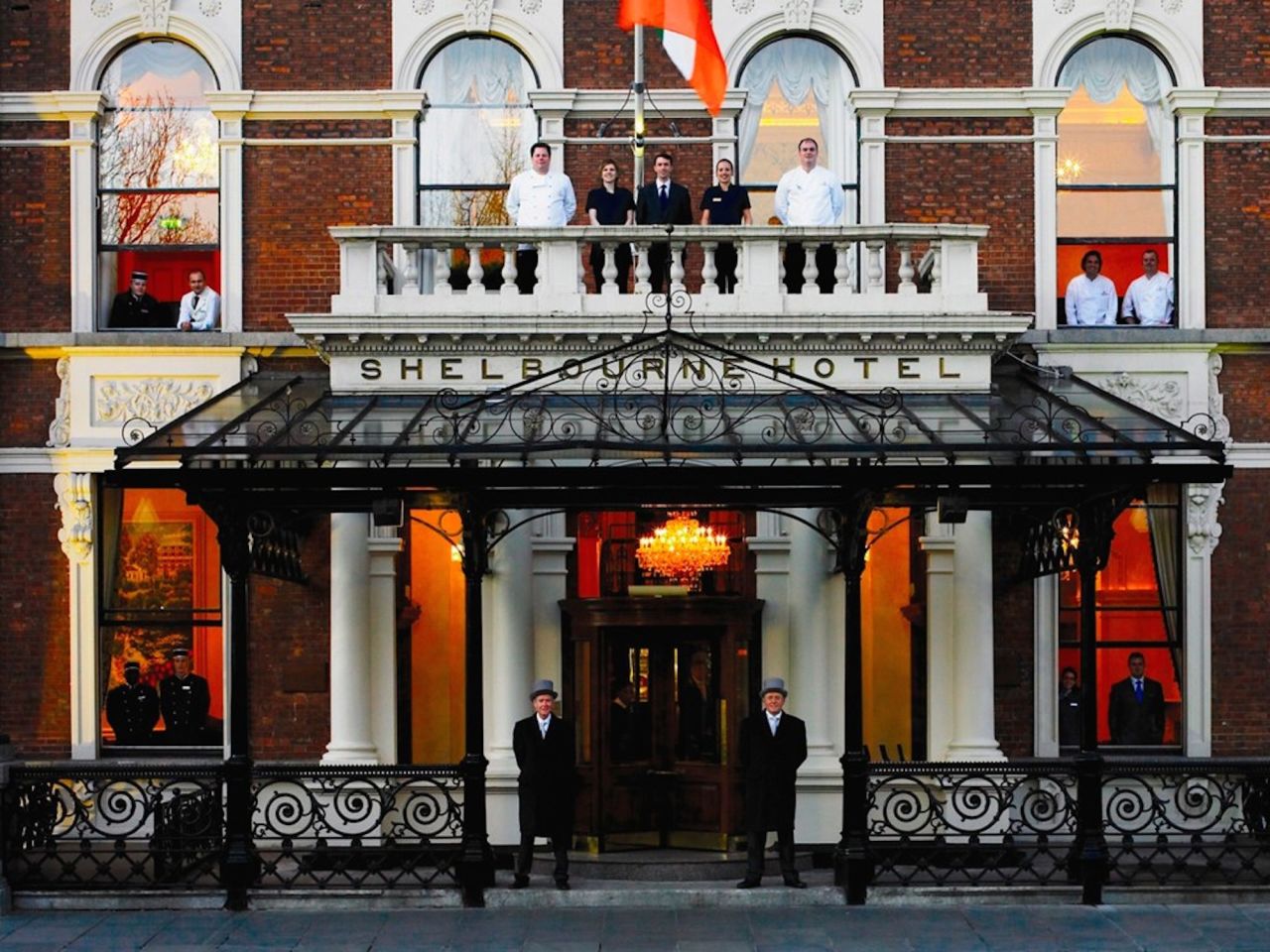 Built in 1824 and located on St. Stephen's Green in the heart of Dublin, the lavish Shelbourne Hotel is Ireland's oldest and most historic hotel. 