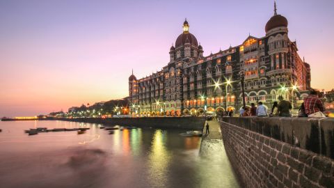 Built in 1903, the Taj Mahal Palace is Mumbai's first harbor landmark, the site of the first licensed bar in the city (the Harbour Bar, which still stands), and the first hotel in India to have steam elevators.