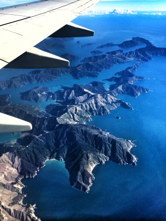 CNN cameraman Paul Devitt took a flight from Wellington, New Zealand last November while on assignment. The early morning light made Queen Charlotte Sound at the northern tip of the Antipodean country's south island particularly picturesque. 