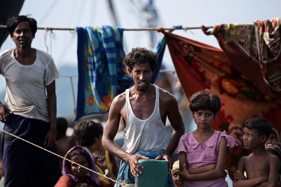 The Rohingya are a persecuted Muslim minority who are effectively stateless in majority-Buddhist Myanmar. They are forced to live in crowded camps -- which they are generally forbidden to leave --  and are considered to be interlopers from neighboring Bangladesh, despite the fact that many have lived in Myanmar for generations.