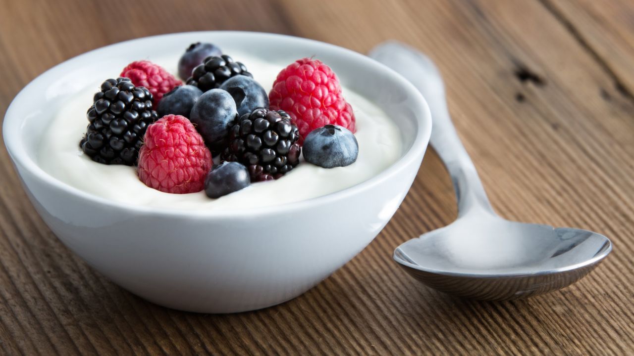 Many yogurts contains live active bacterial cultures, or probiotics, that replenish the good bacteria in your gut. 