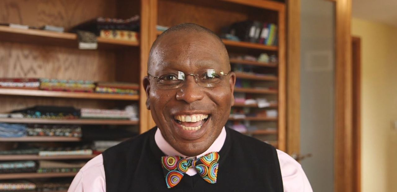 Geraldo De-Souza sold insurance for 20 years but he always loved making bow ties. He didn't think he could design them for a living until his wife pointed out that people were scrambling to buy the ones he was wearing.