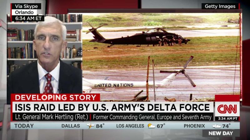 U.S. Army’s Delta Force led raid on ISIS | CNN