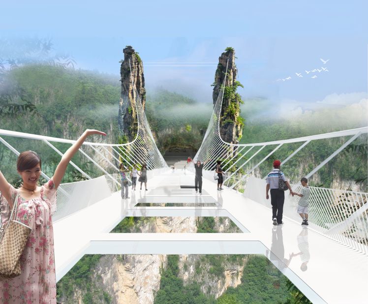 Apart from being an observatory, the bridge will also serve as a runway for events such as fashion shows. It will be able to support a maximum of 800 people at one time.
