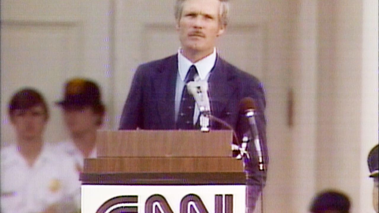Ted Turner launched CNN 35 years ago.