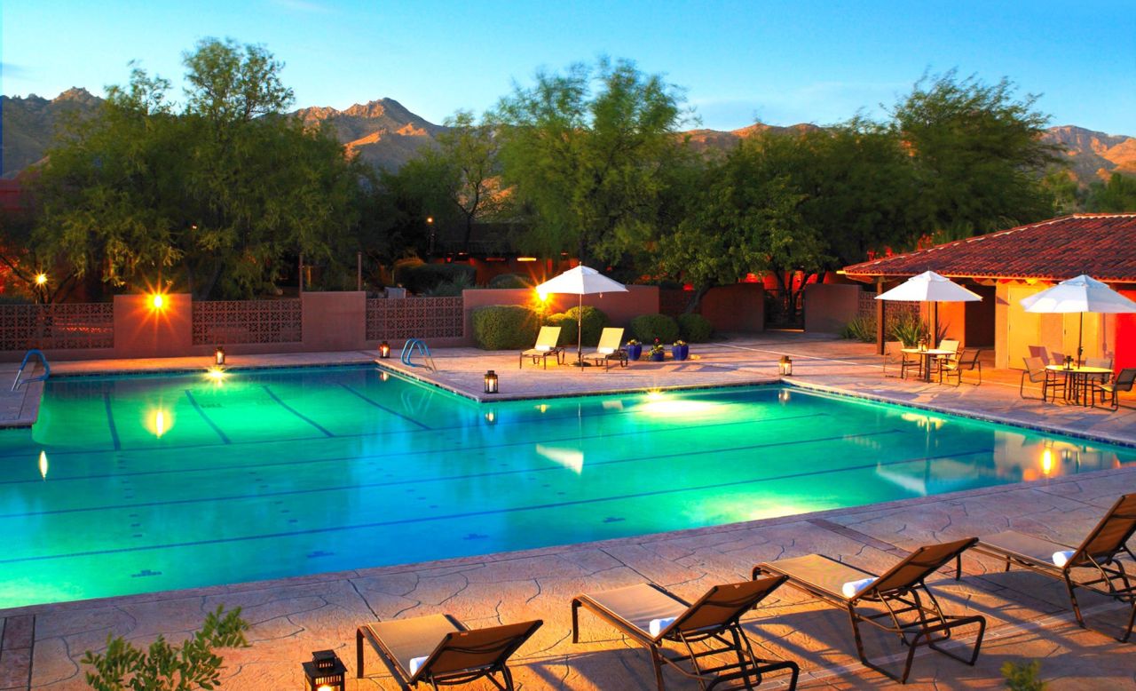There's a strong focus on fitness at The Spa at Canyon Ranch.