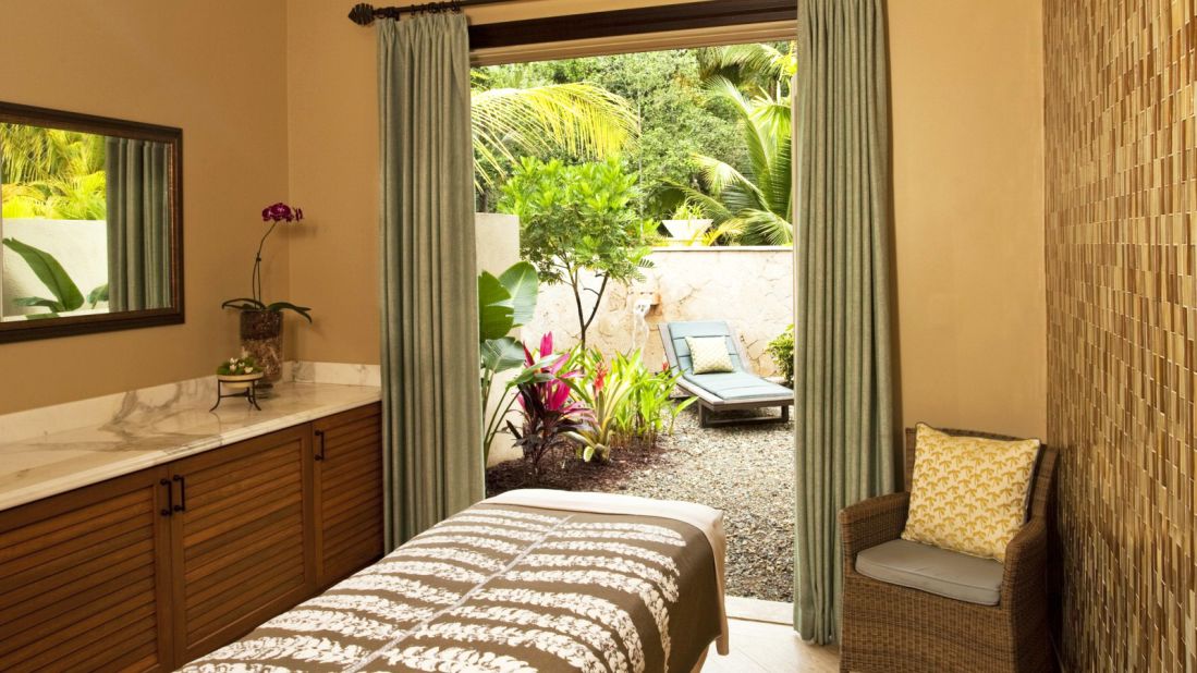 <strong>Remède Spa at St. Regis Bahia Beach Resort (Rio Grande, Puerto Rico):</strong> Treatments, performed in thatched-roof cabanas by the ocean upon request, are designed to individual needs using ingredients indigenous to the nearby El Yunque Rainforest. <strong>(Scheduled to reopen in late October 2018).</strong>