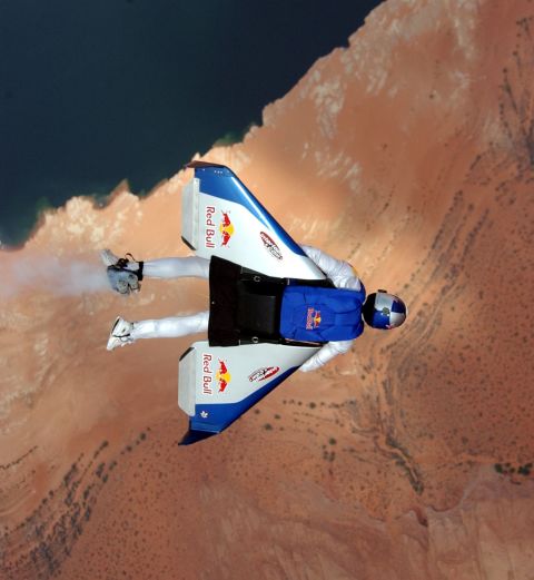World-renowned BASE jumper Felix Baumgartner became the  first skydiver to go faster than the speed of sound, reaching a maximum velocity of 1,342 kph. His jump from 128,100 feet  (39 km) above New Mexico, smashed the record for the highest ever freefall.