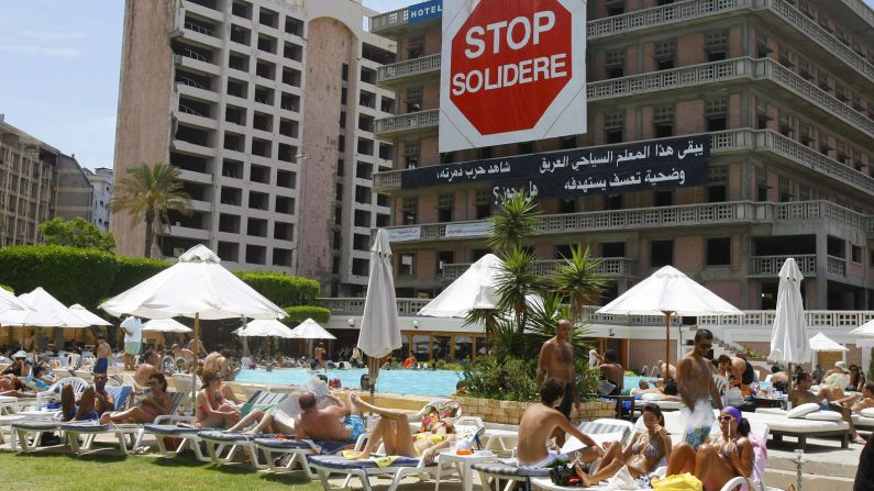 The hotel was gutted during the 1975-1990 civil war and an ongoing legal dispute with government-backed development and construction giant Solidere has interfered with reconstruction efforts. <br />