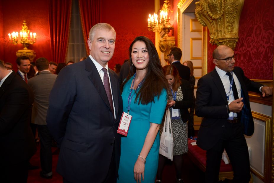 Founder Jacqueline Lam took part in the Pitch@Palace boot camp for tech entrepreneurs, hosted by the Duke of York (pictured above), where she won high praise.