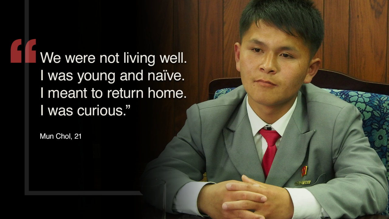 north korea mun quote