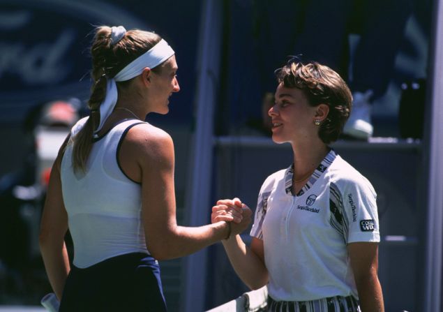 However, she lost to Hingis in the Melbourne final two years later.