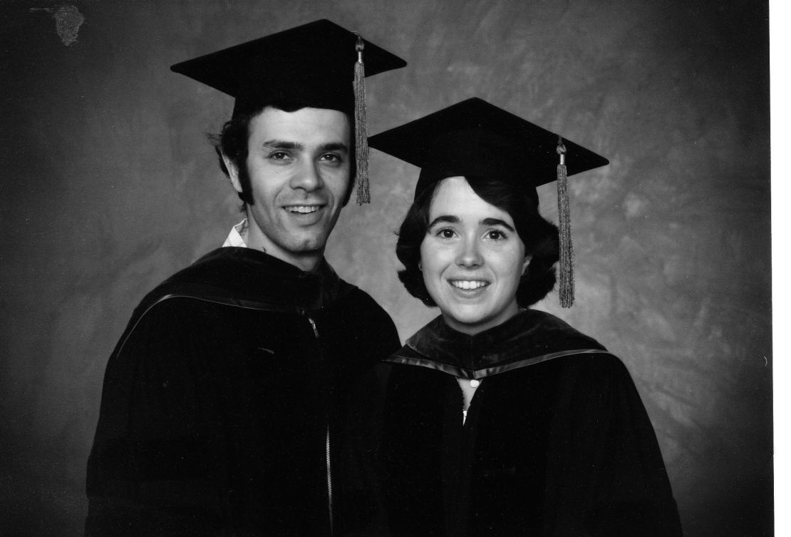 Dr. Philip Zazove and his wife, Dr. Barbara Reed, met at Washington University medical school.