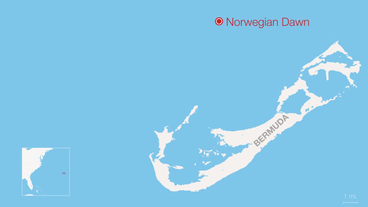 norwegian dawn map